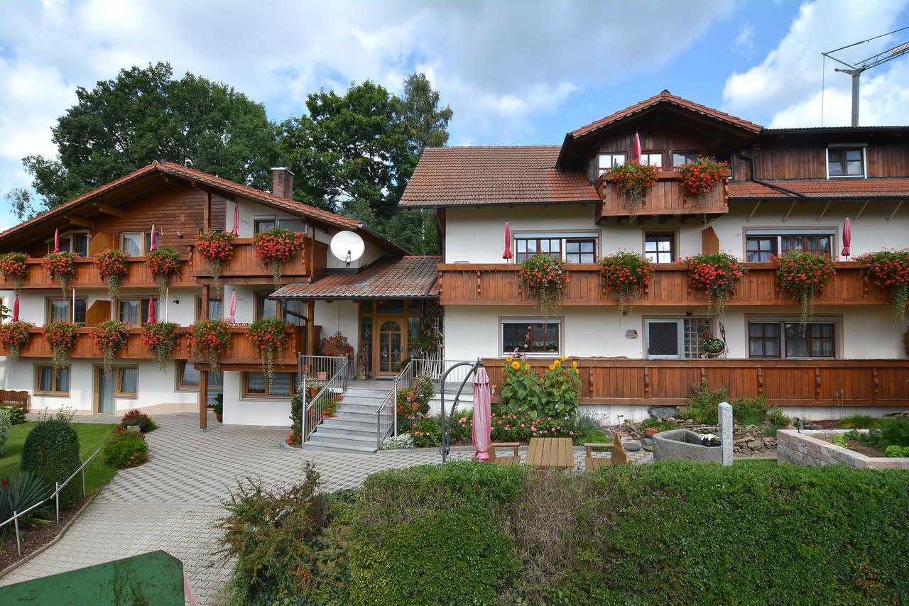 Pension Weiss Hohenwarth Exteriör bild